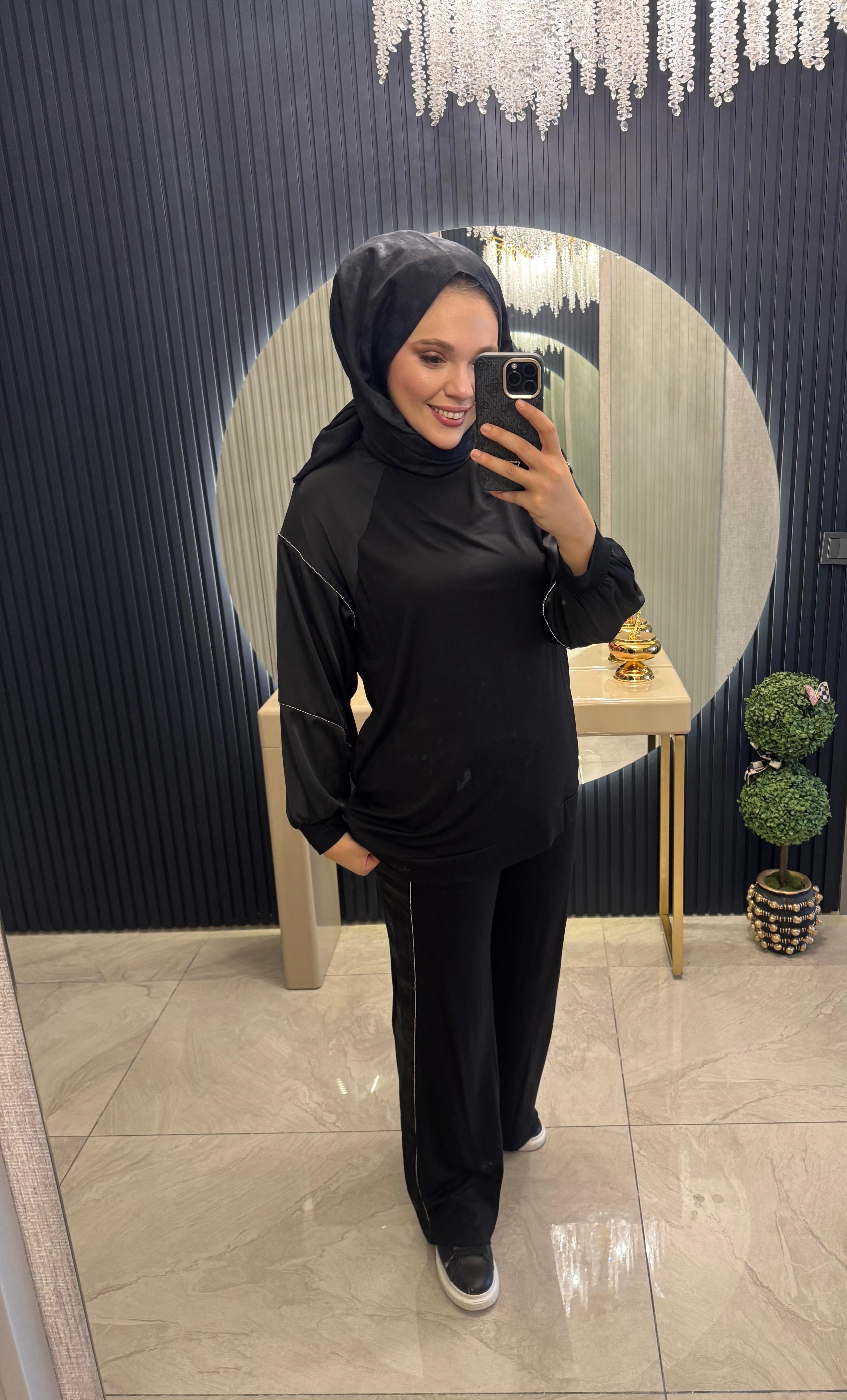 Spor Takım Siyah 8642