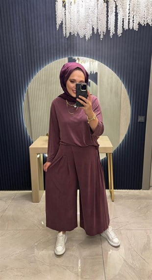 Oysho Takım Mürdüm