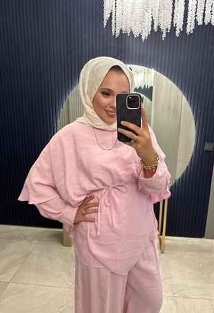 Pelerin Takım Pembe
