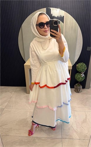 Pinterest Elbise Beyaz