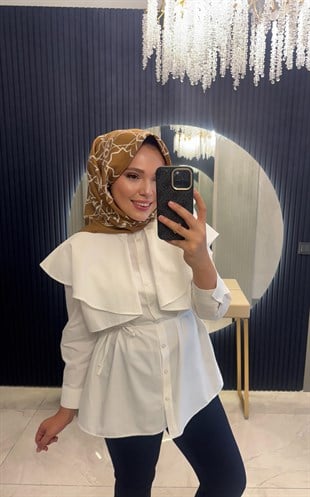 Poplin Gömlek Beyaz