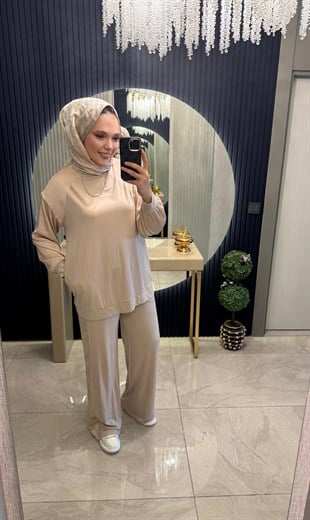 Spor Takım Bej 8642