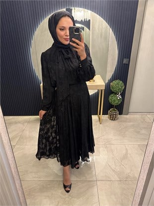 Vintage Etekli Takım Siyah