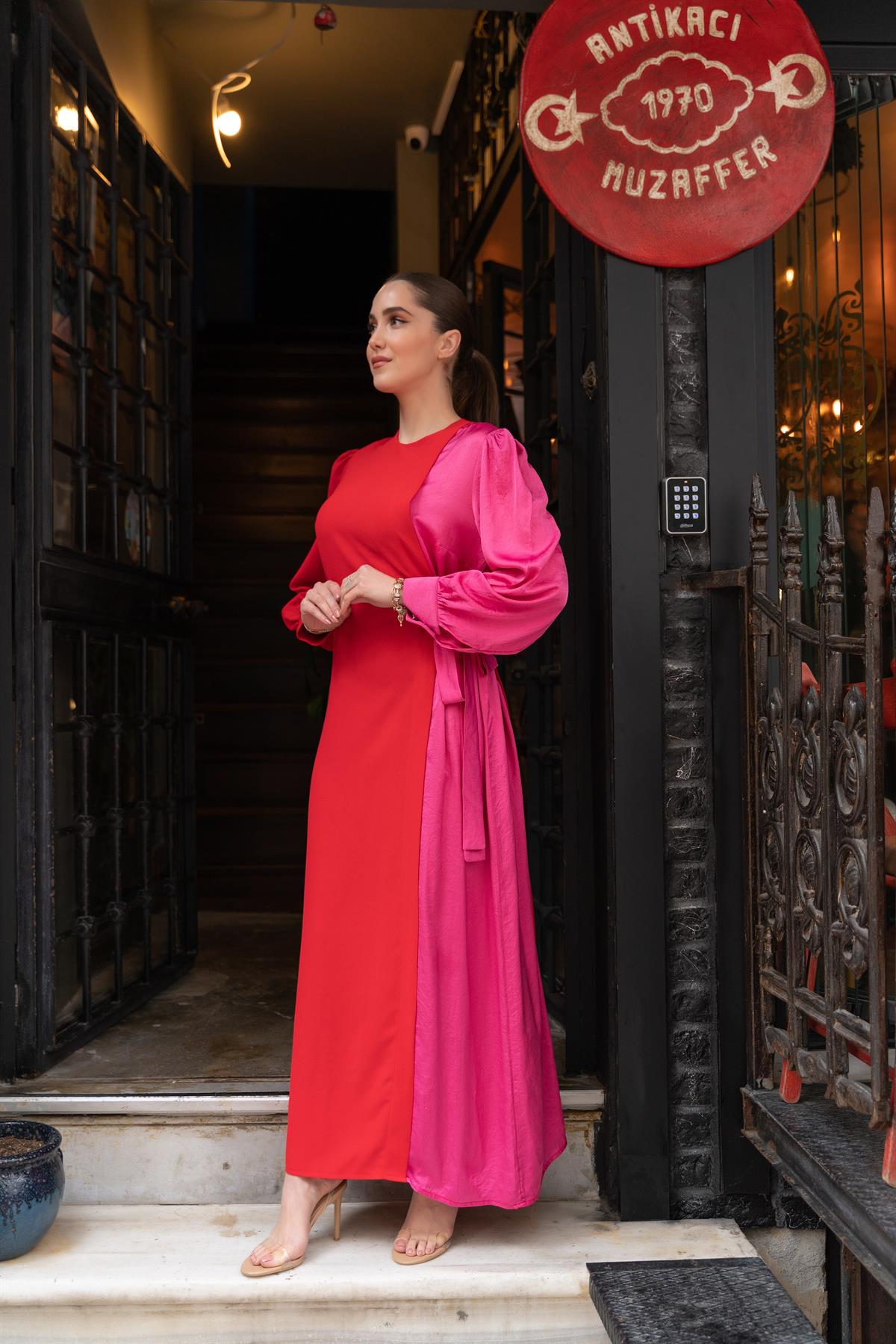 Krep Saten Kırmızı