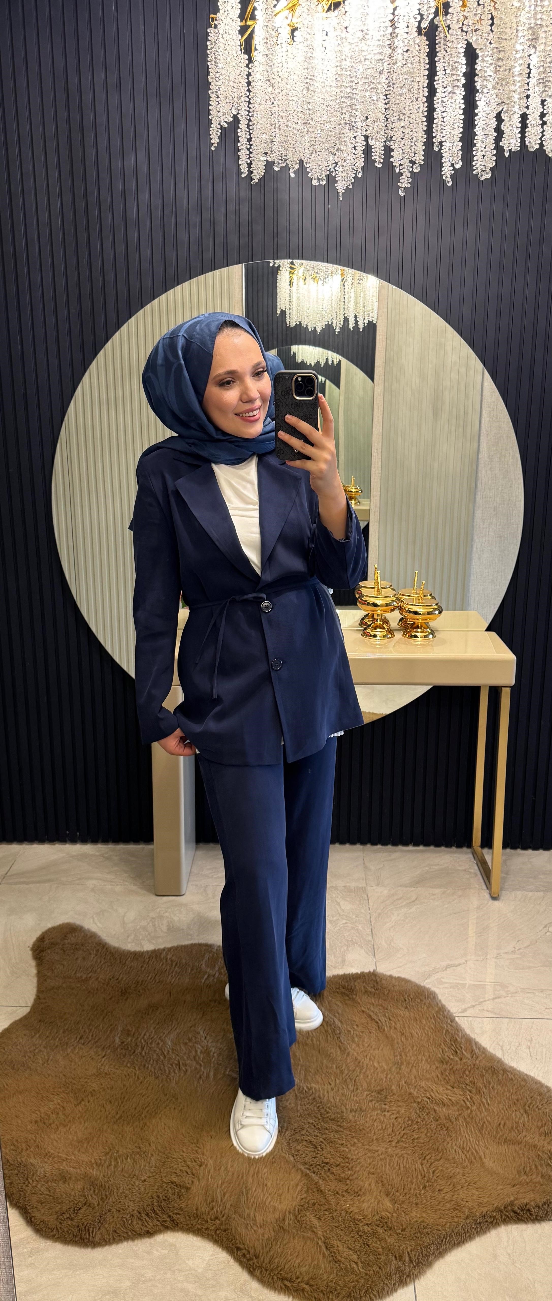 Mira Ceketli Takım Lacivert