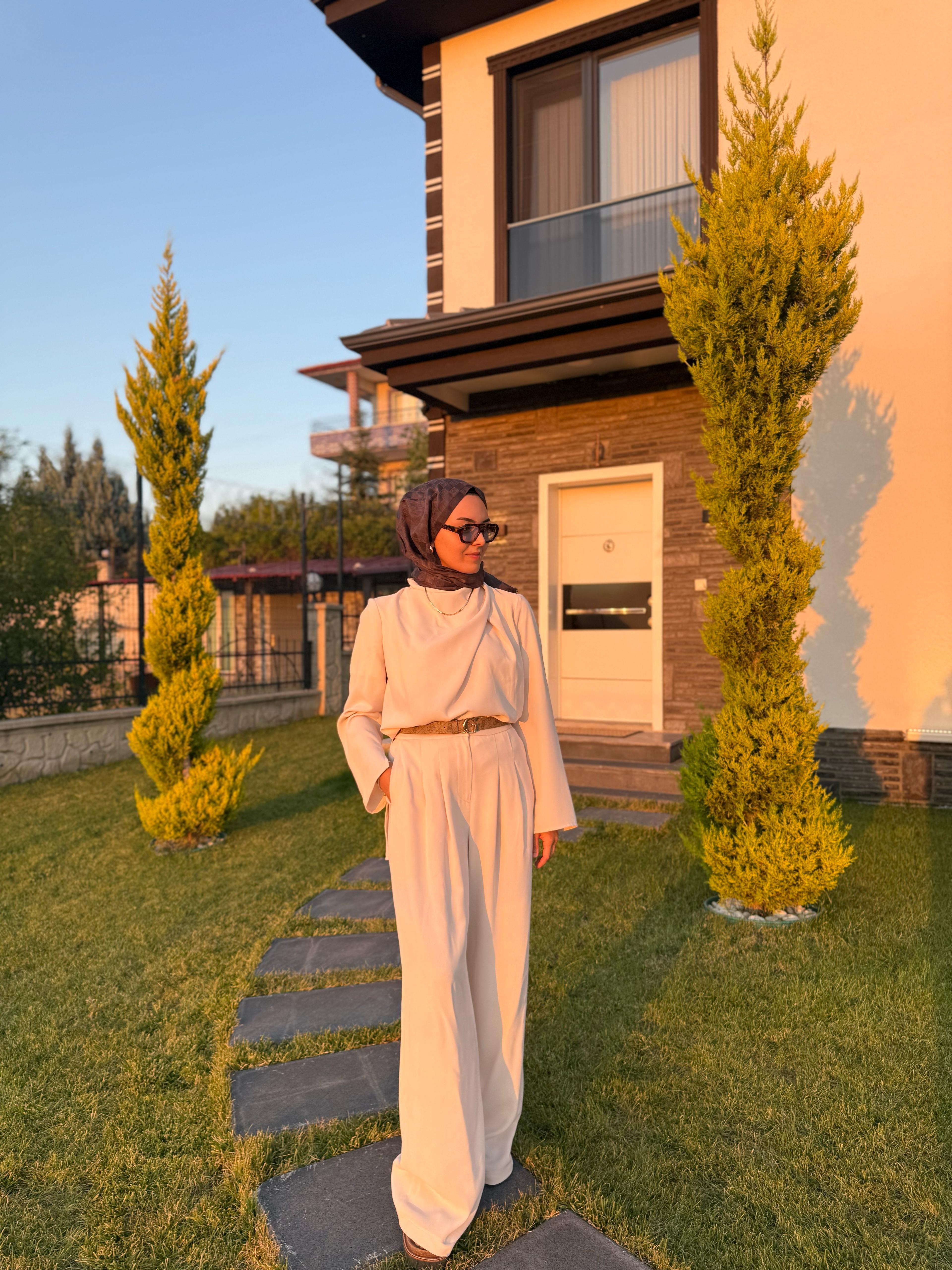 Premium Takım Bej