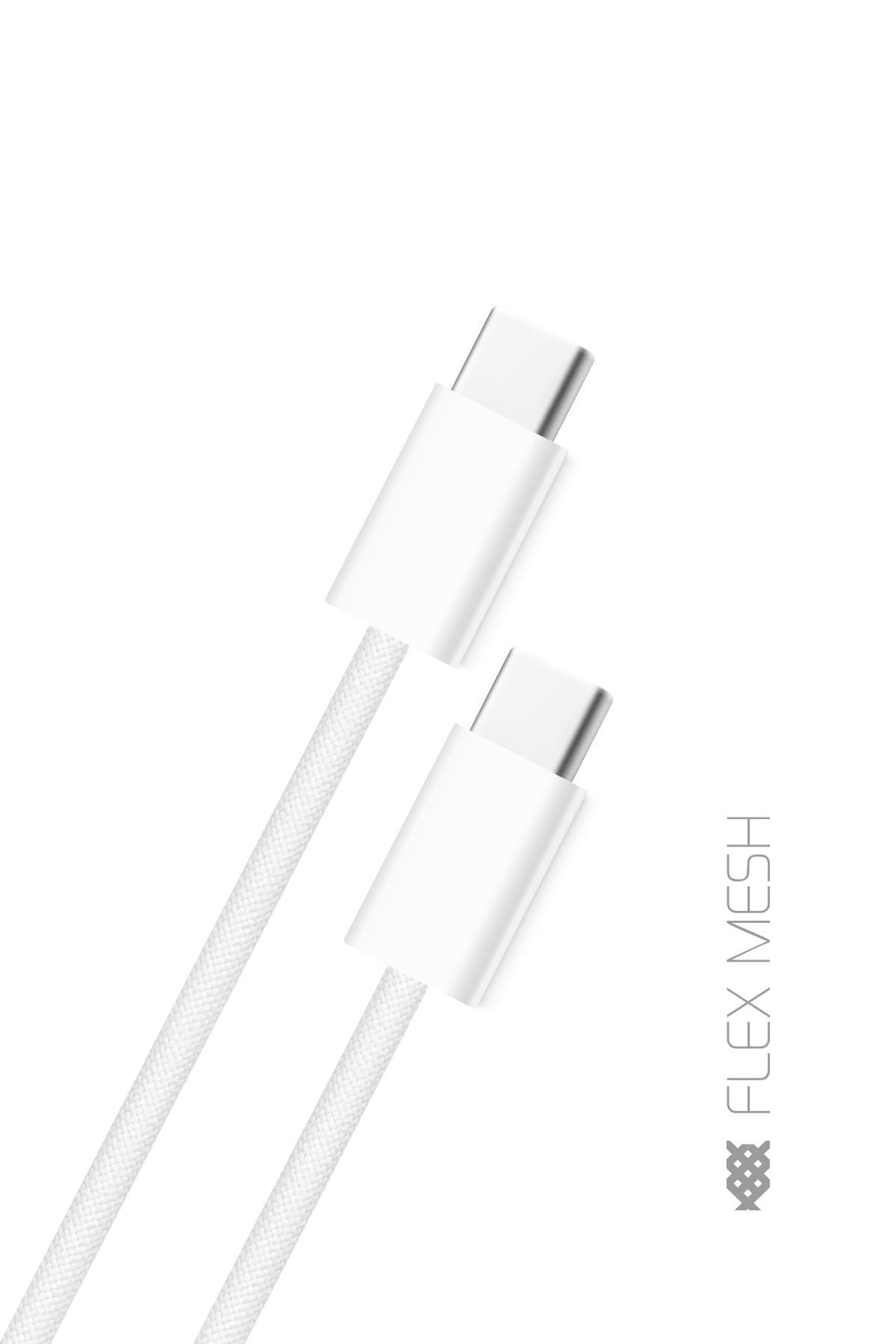 Powerway IP60 60W Süper Hızlı Turbo Şarj Destekli Type-C Şarj Kablosu Iphone 15 Uyumludur