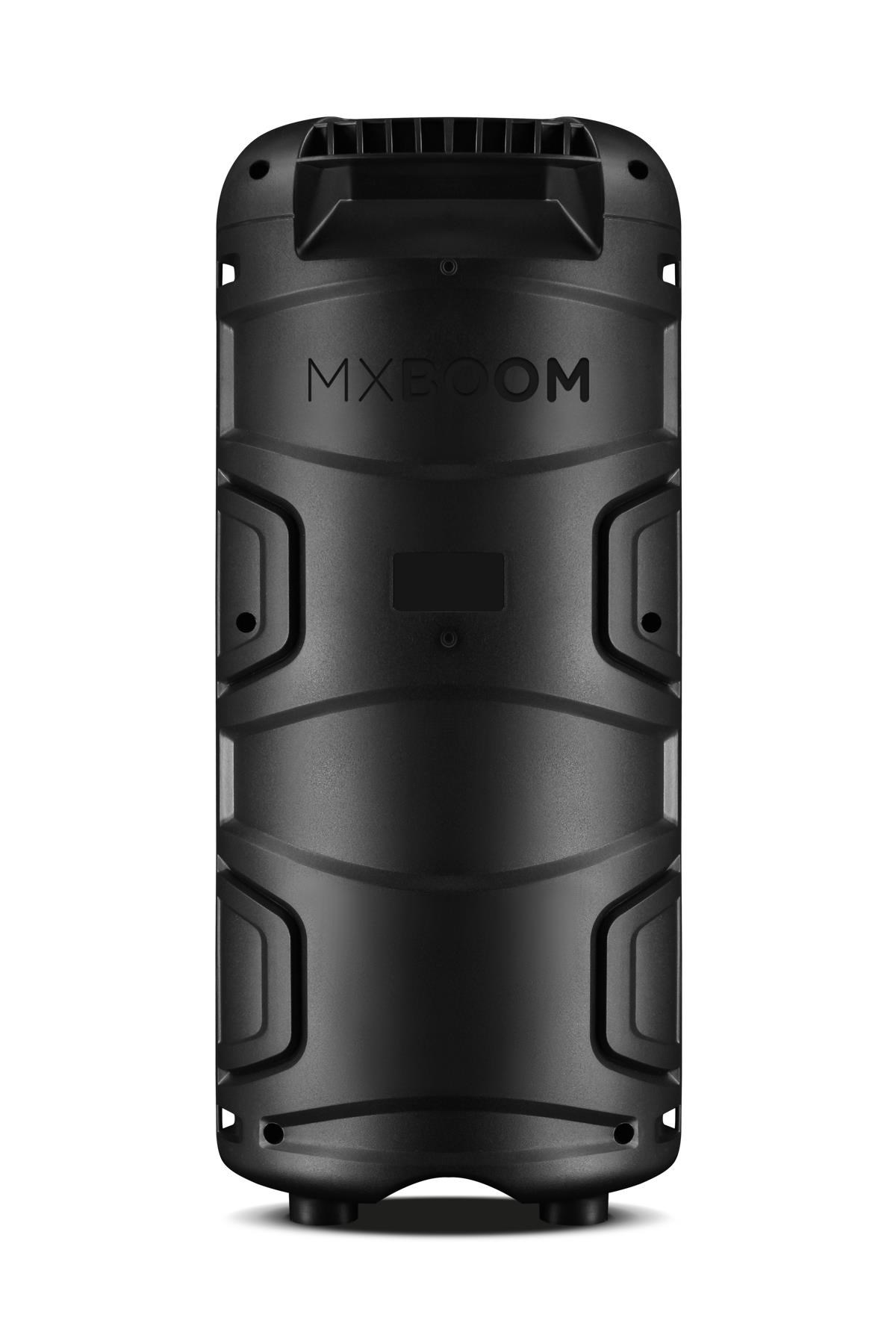 Maxron MXBoom Karaoke Mikrofonlu Bluetooth Hoparlör Parti Led Işıklı Ses Sistemi