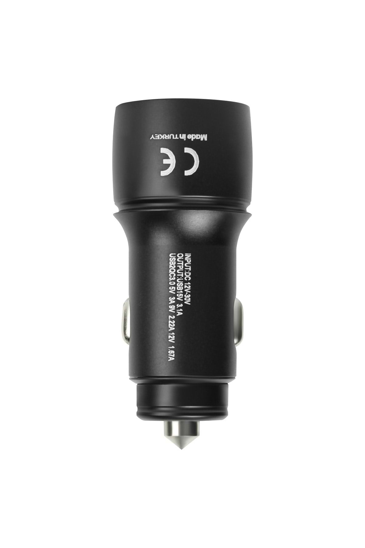 Powerway CC34 Araç İçi Çakmaklık Hızlı Şarj Cihazı 30W PD QC 3.0 Type-C - Usb