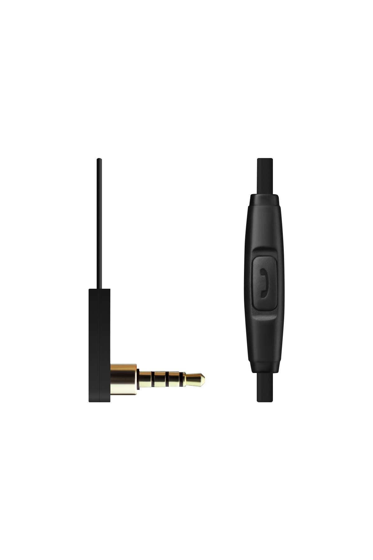 Powerway GD500 Metal Surround Stereo Siyah Kulak Içi Kablolu Kulaklık