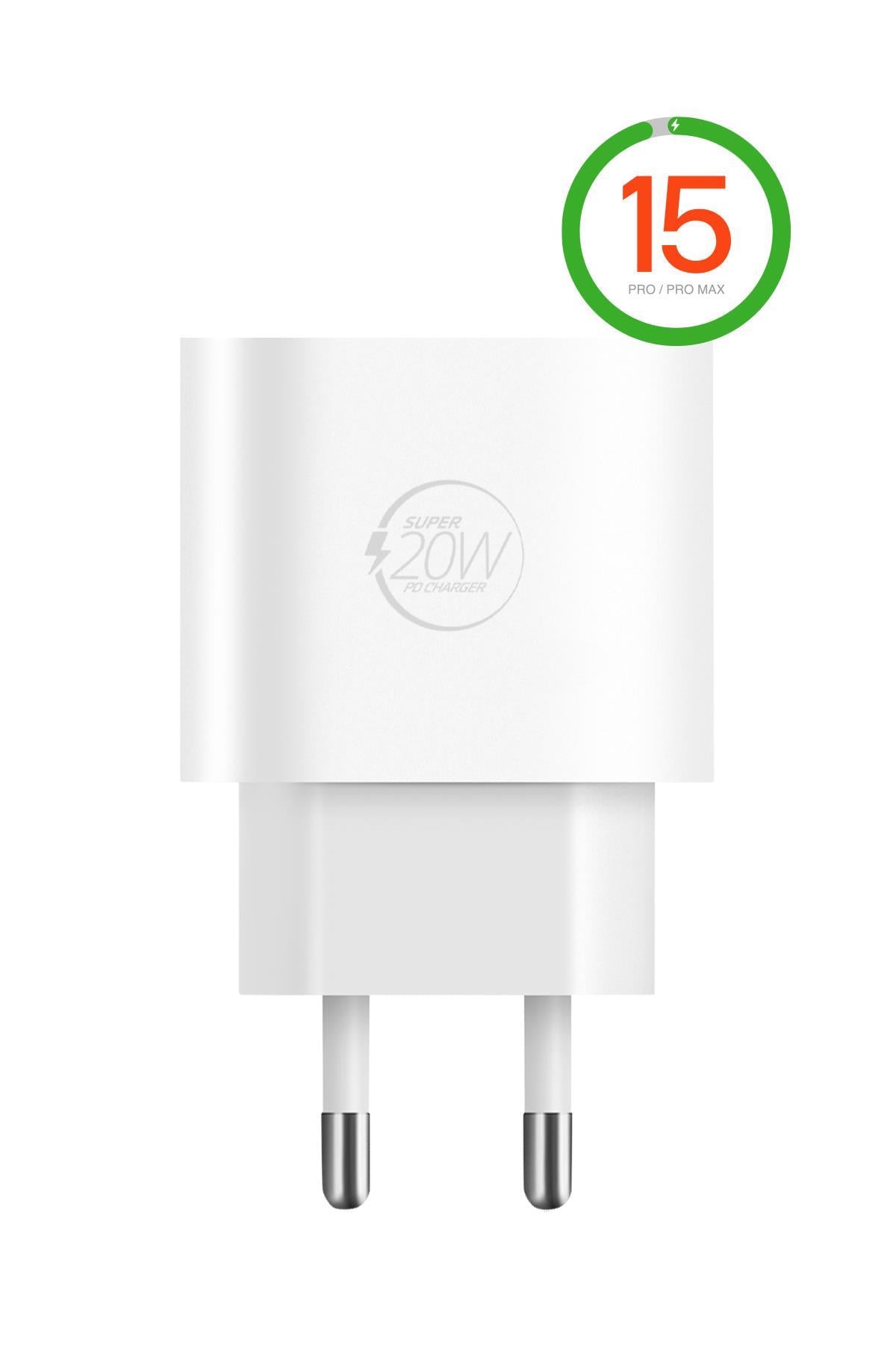 Powerway RXS27 25W Type-C Şarj Adaptörü ve Kablo Seti Hızlı ve Güvenli Apple Uyumlu