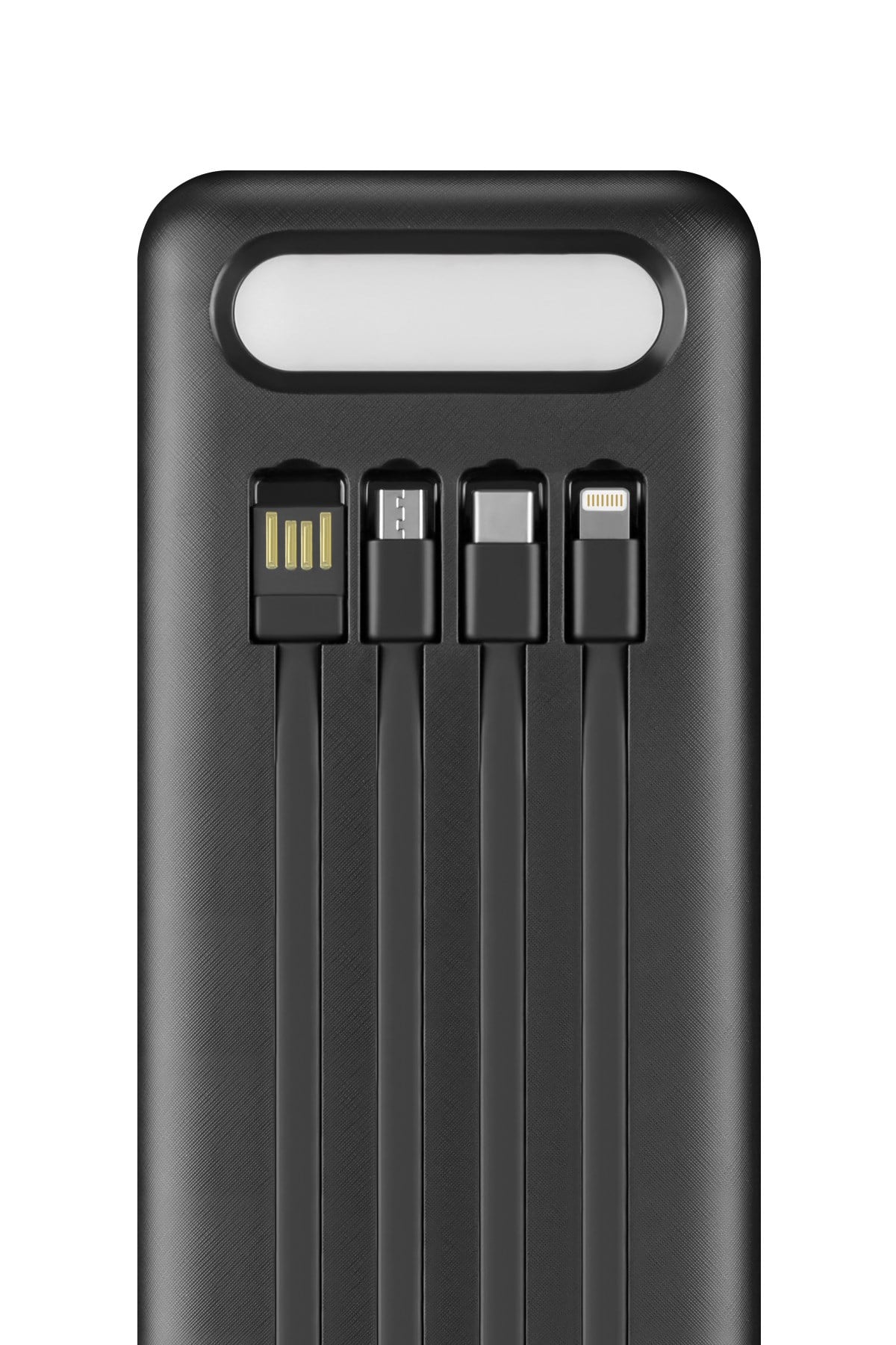 Powerway TX60 Siyah 60.000 mAh Çoklu Çıkış Dijital Göstergeli Ekstra Kablolu Powerbank