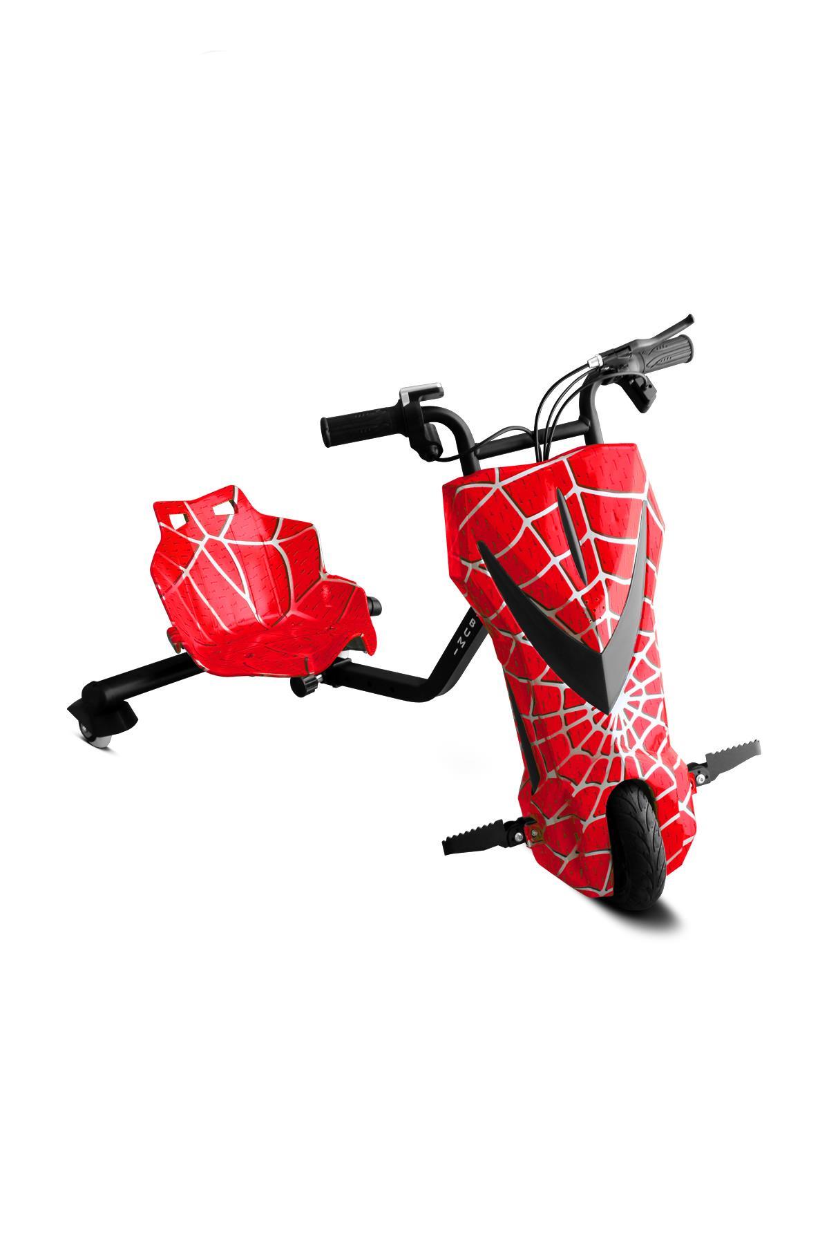Shibumi Elektrikli Drift Scooter 350 Watt 3 Tekerlekli Kaykay Kırmızı
