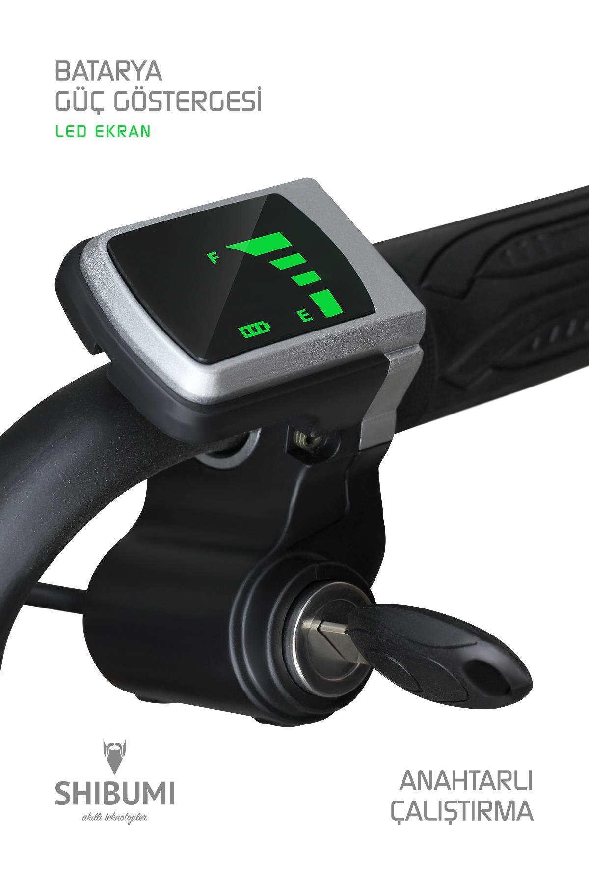 Shibumi Elektrikli Drift Scooter 350 Watt 3 Tekerlekli Kaykay Sarı