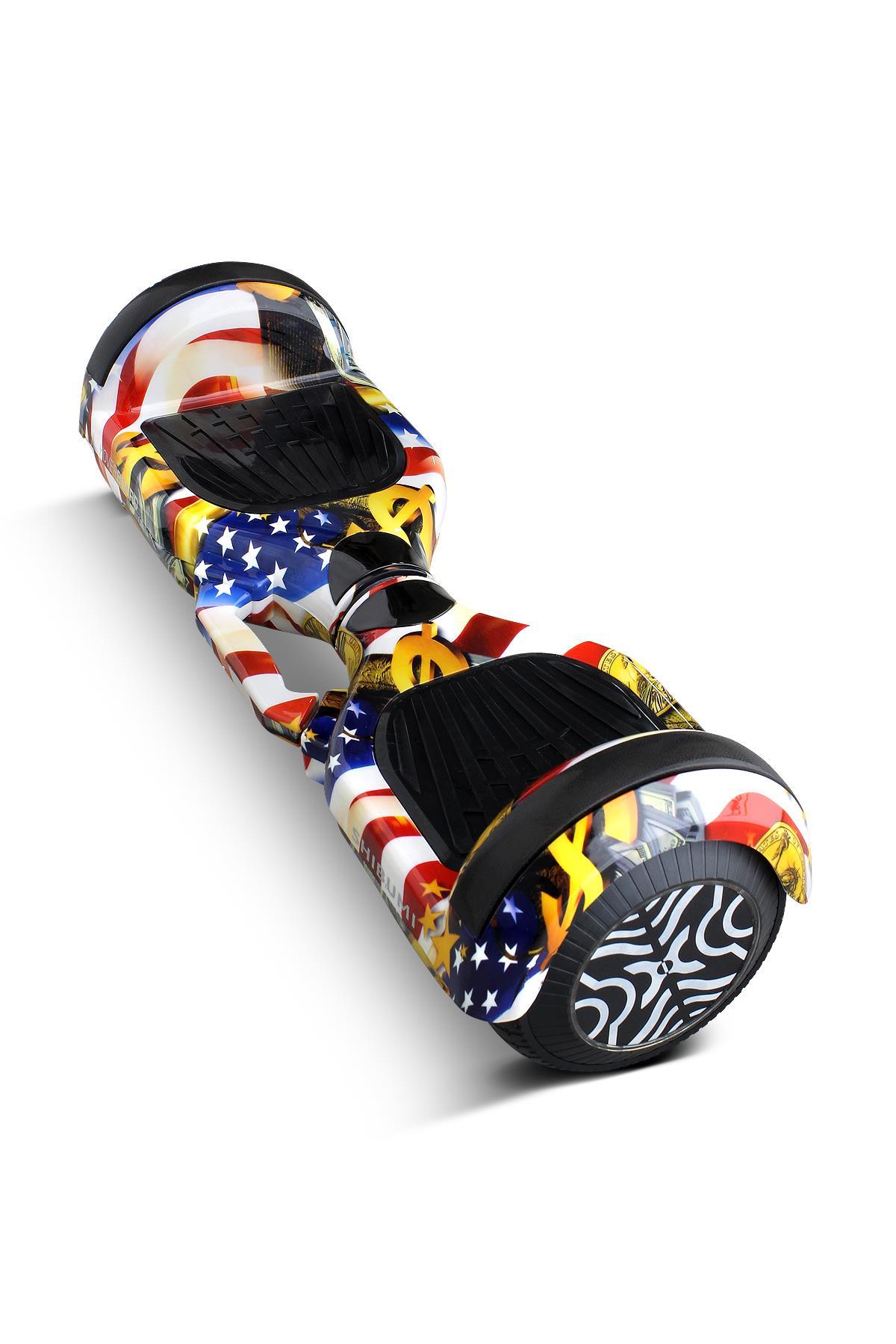 Shibumi Elektrikli Kaykay Hoverboard 350 Watt Kırmızı Beyaz Garantili Lityum Pil