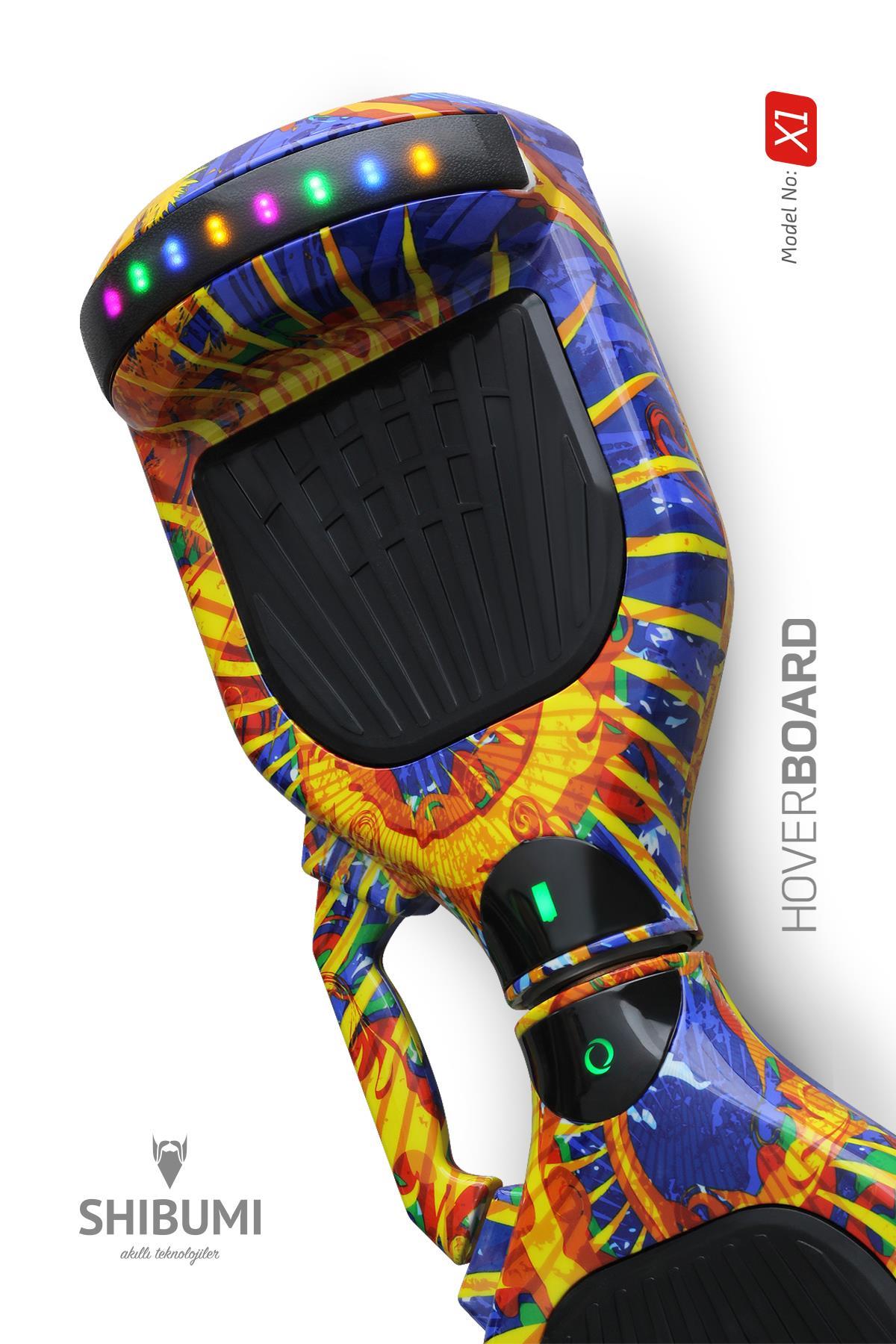 Shibumi Elektrikli Kaykay Hoverboard 350 Watt Sarı Garantili Lityum Pil