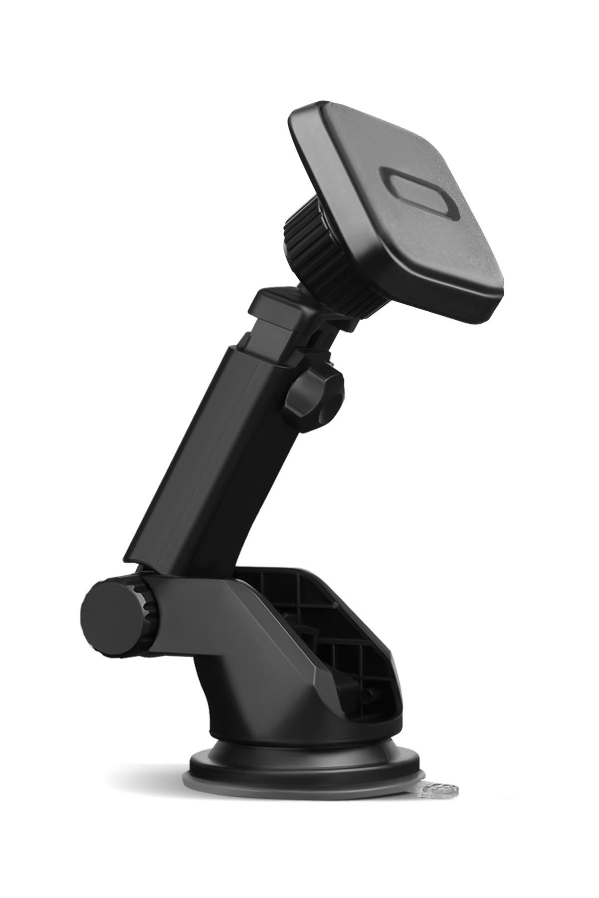 Powerway TT37 Araç İçi Mıknatıslı Telefon Tutucu Torpido ve Cam Uyumlu Çok Açılı