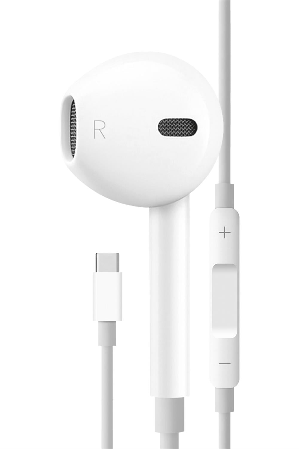 Powerway EarOne Type-C Girişli Kablolu Mikrofonlu Kulaklık Anc Aktif