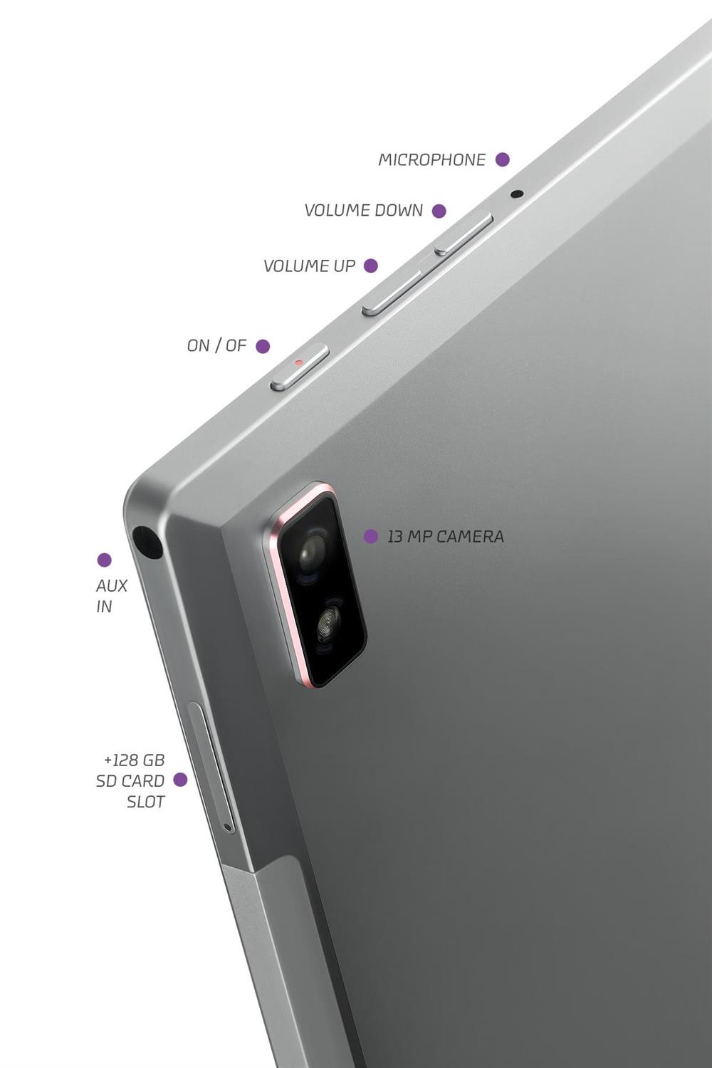 Vorcom QuartzPro 6GB/128GB 10.1” 1920*1200 HD IPS Ekran Tablet Kılıf+Ekran Koruyucu Hediyeli