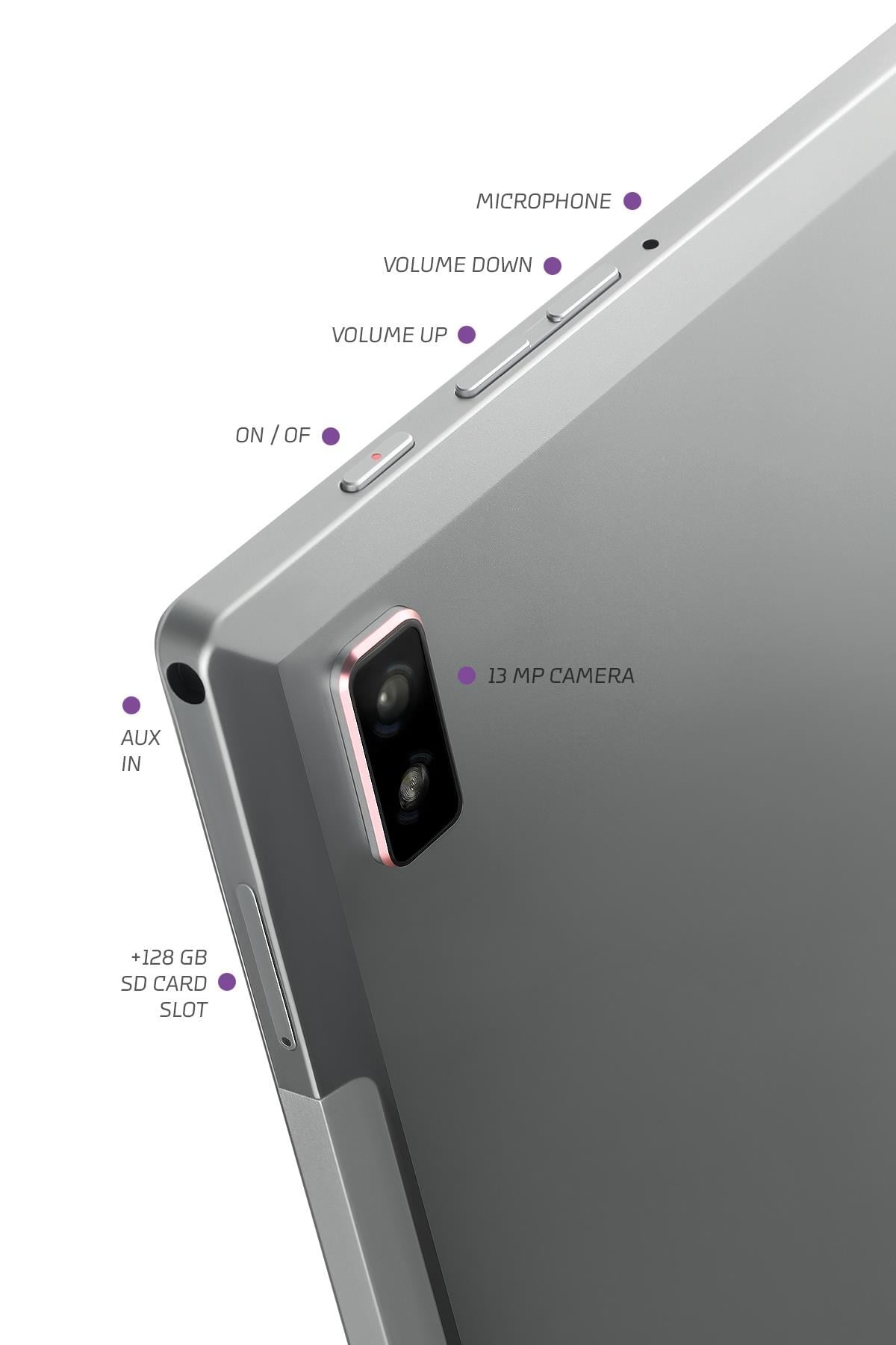 Vorcom QuartzPro 6GB/128GB 10.1” 1920*1200 HD IPS Ekran Tablet Kılıf+Ekran Koruyucu Hediyeli