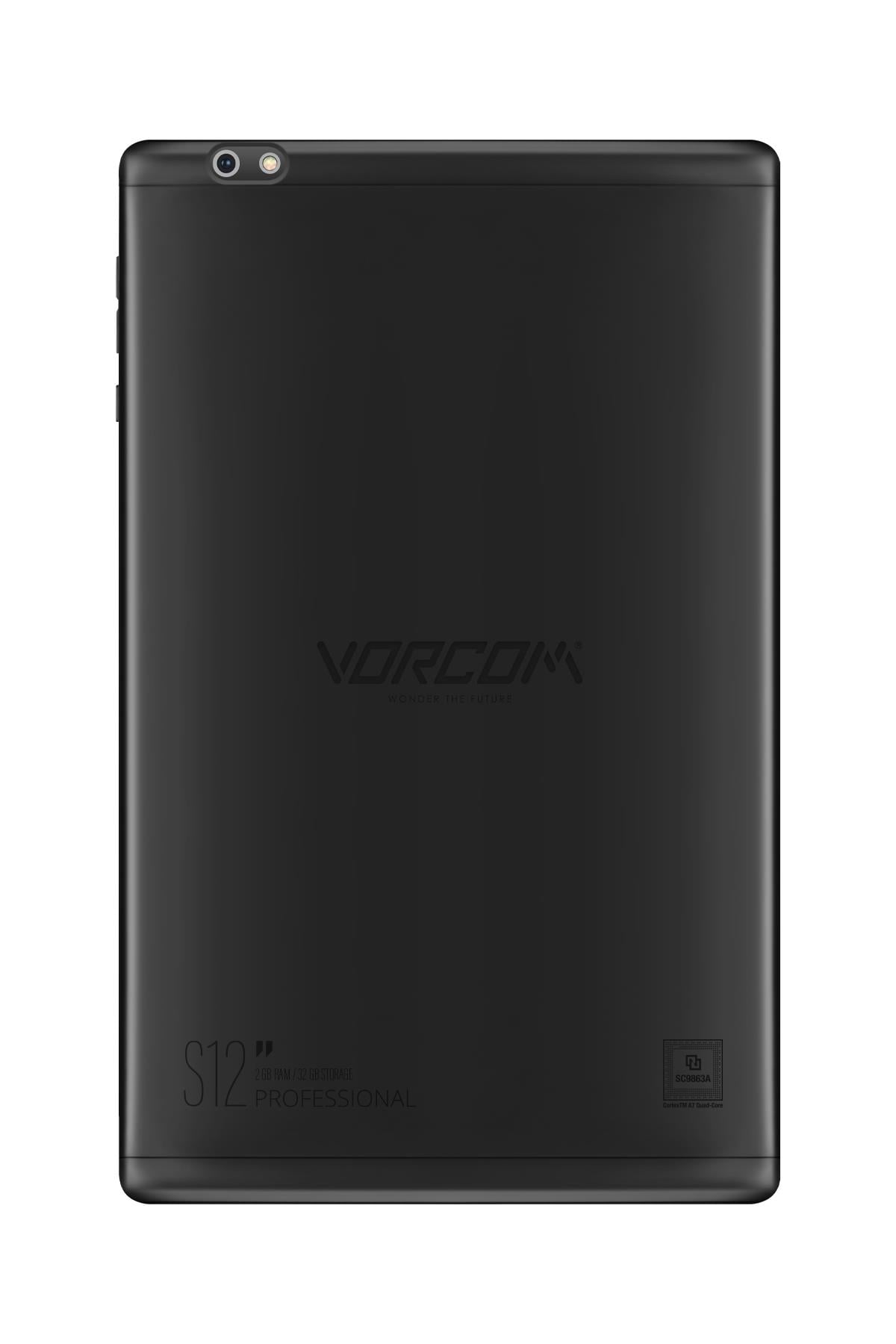 Vorcom S12 2GB/32GB 10.1” 1280*800 HD IPS Ekran Tablet Ekran Koruyucu Hediyeli