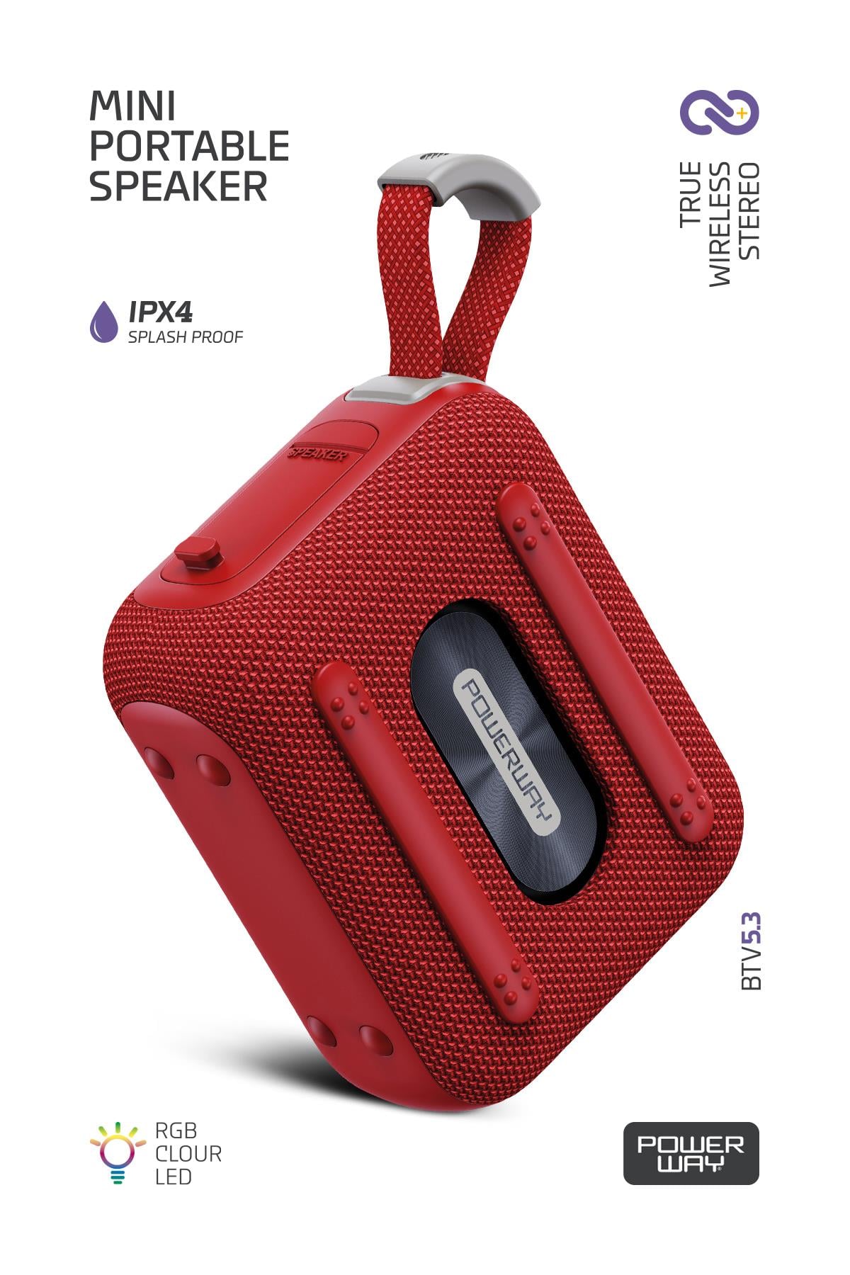 Vox Usb Hafıza Kartı Aux Radyo Led Işıklı Bluetooth Hoparlör Hi-Fi Ses Bombası