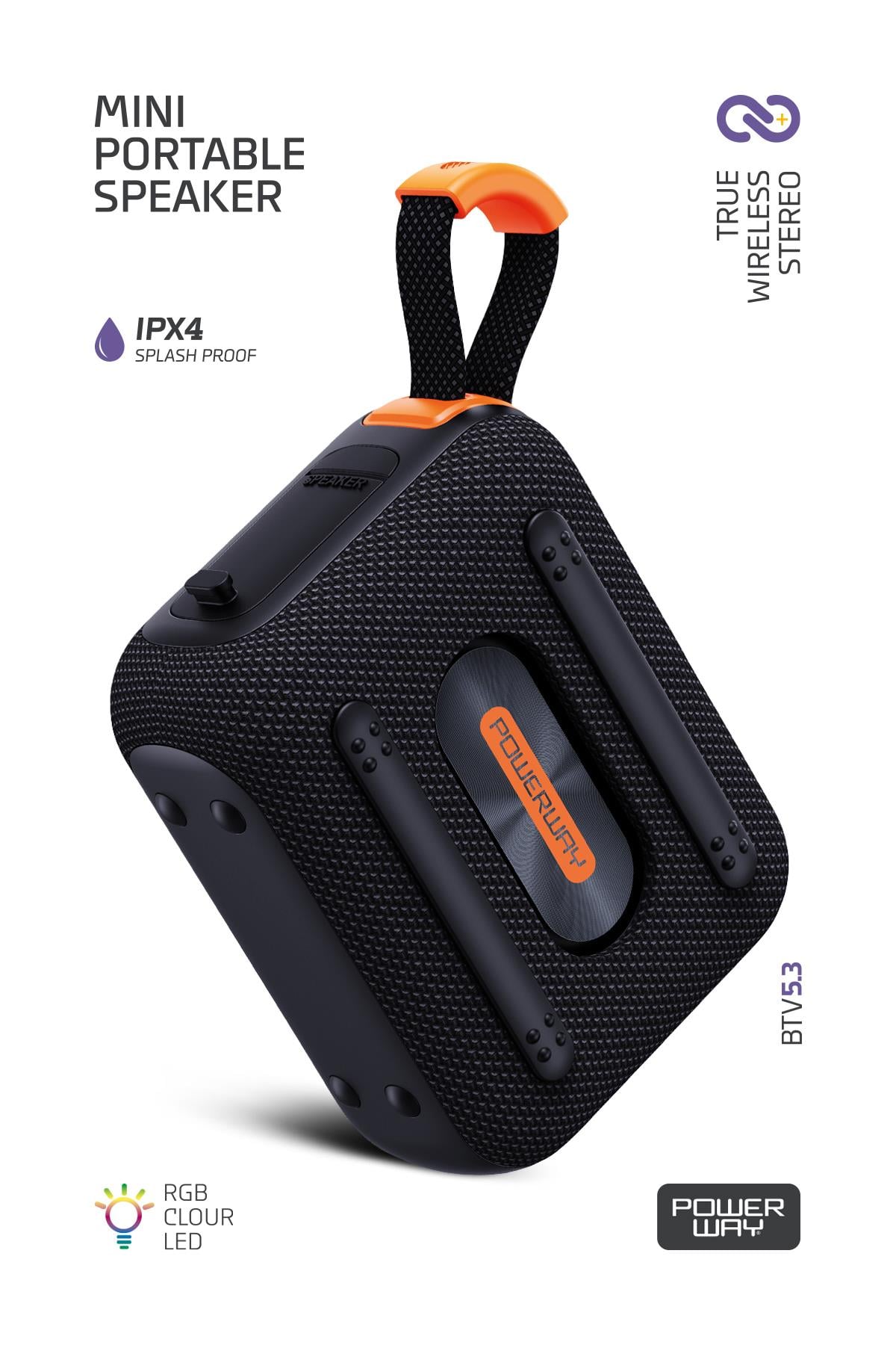 Vox Usb Hafıza Kartı Aux Radyo Led Işıklı Bluetooth Hoparlör Hi-Fi Ses Bombası