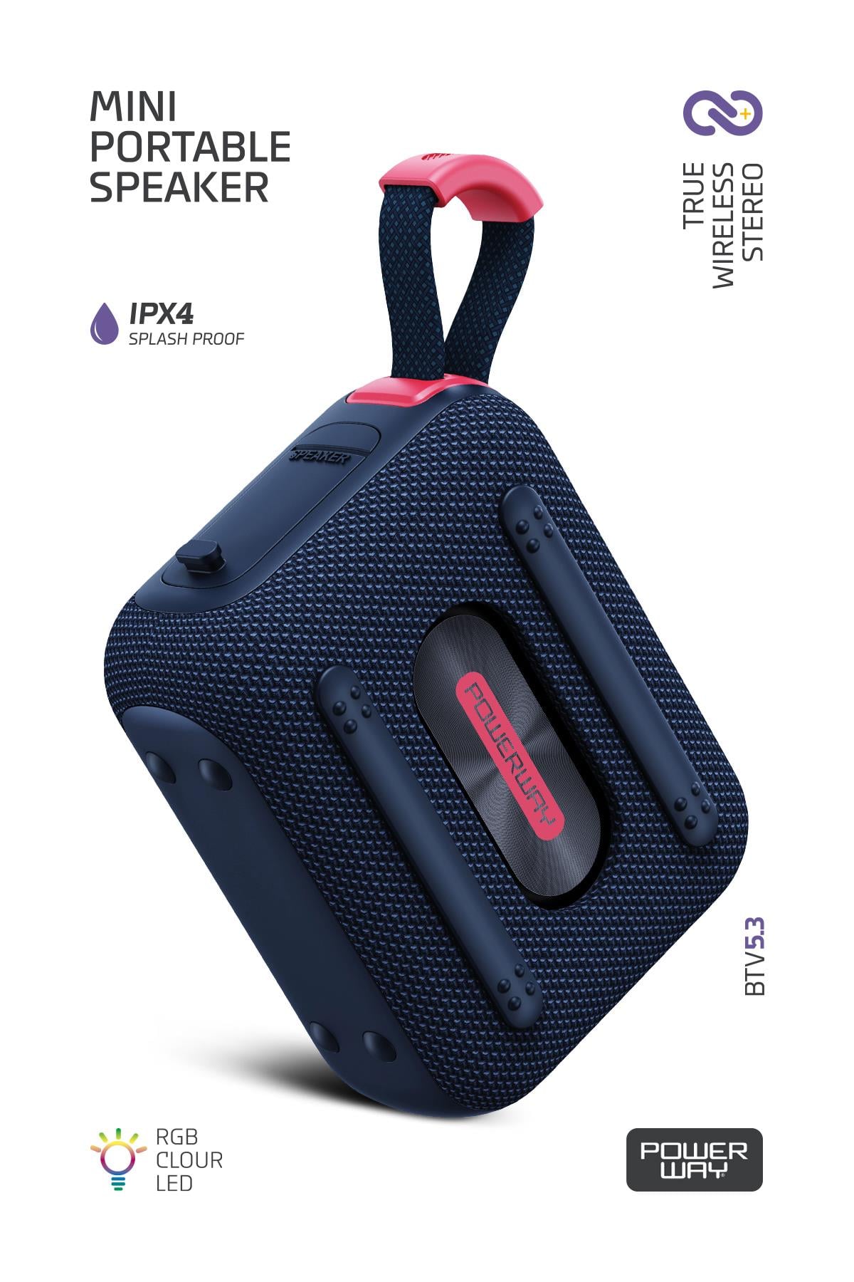 Vox Usb Hafıza Kartı Aux Radyo Led Işıklı Bluetooth Hoparlör Hi-Fi Ses Bombası