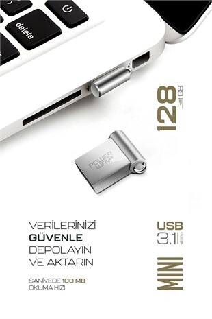 128 GB MİNİ PRM USB 3.1