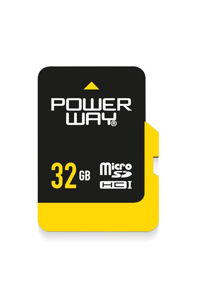 Powerway 32 GB Micro SD Hafıza Kartı Class 10 Adaptör Dahil