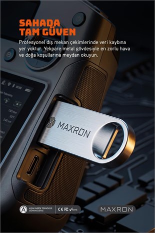 4 GB Flash Bellek Metal Gövde Ömür Boyu Garantili Güvenli Usb Bellek Data Traveler