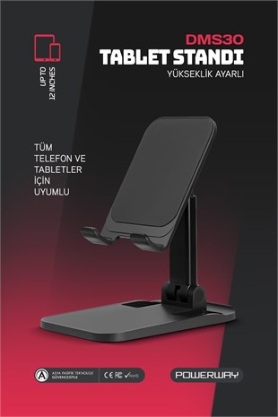 DMS30 Evde ve Ofiste Kullanılabilir Tablet ve Telefon Tutucu