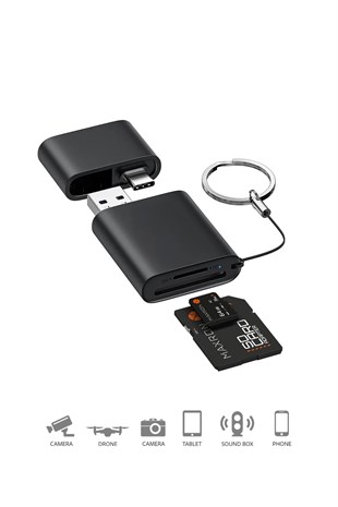 Maxron 64 GB Hafıza Kartı Adaptör Dahil Up To 100 Mb/s