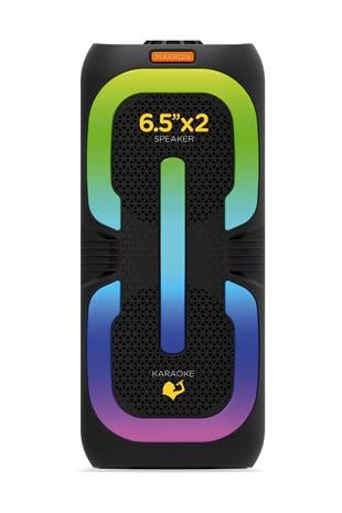 Maxron MXTune 16W Bluetooth Hoparlör Led Işıklı Ses Sistemi Parti Speaker Karaoke Özellikli