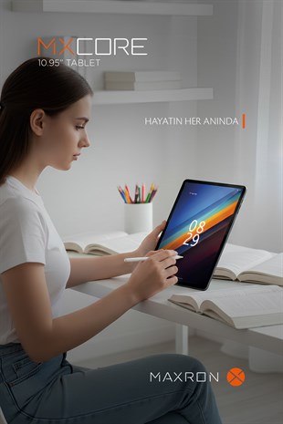 MXCore 8GB/256GB 10.95” 2000*1200 HD Incell Ekran Tablet Kılıf+Ekran Koruyucu Hediyeli