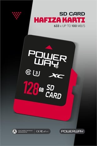 Powerway 128 GB Metal Usb Flash Bellek Usb 2.0 Data Traveler