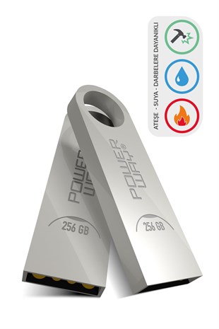 Powerway 256 GB Metal Usb Flash Bellek Usb 2.0 Data Traveler