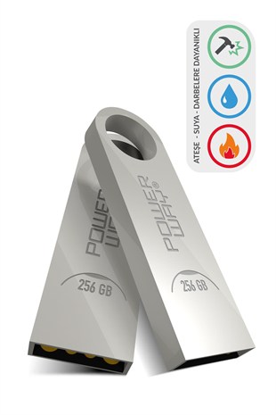 Powerway 256 GB Metal Usb Flash Bellek Usb 2.0 Data Traveler