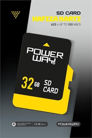 Powerway 32 GB Metal Usb Flash Bellek Usb 2.0 Data Traveler
