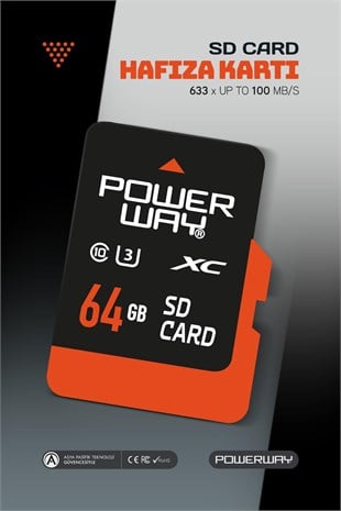 Powerway 64 GB Metal Usb Flash Bellek Usb 2.0 Data Traveler