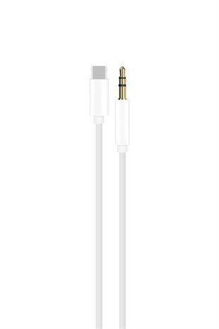 Powerway AC06 Type-C to 3.5mm Erkek Aux Dönüştürücü Aux Çevirici