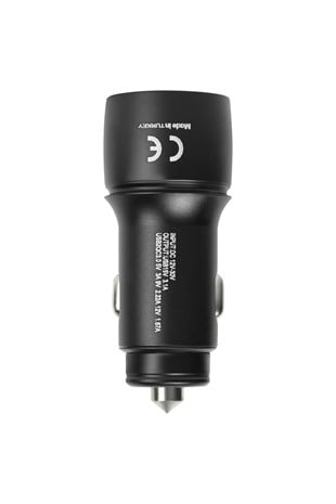 Powerway CC34 Araç İçi Çakmaklık Hızlı Şarj Cihazı 30W PD QC 3.0 Type-C - Usb