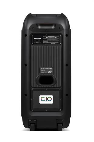 Powerway CIO 100W Hoparlör Gitar Saz Girişli Karaoke Parti Ses Sistemi 80 CM Dijital Ekran +Bass Pro