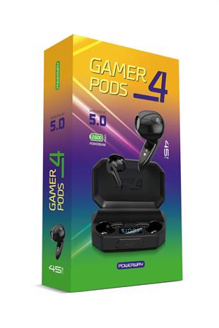 Powerway GamerPods 4 Bluetooth Kulaklık Powerbank Özellikli 2600 mAh