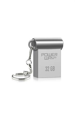 Powerway 32 GB Metal Mini Usb Flash Bellek Usb 3.0 Yüksek Hızlı