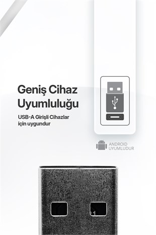 Powerway USB to Type-C 3.1 (YÜKSEK HIZLI) Veri Aktarımı Otg Çevirici Dönüştürücü Adaptör