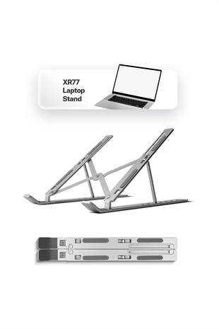 Powerway XR77 Alüminyum Ayarlı Katlanabilir Laptop Macbook Uyumlu Notebook Yükseltici Tutucu Stand