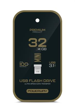 Premium 32 GB Mini USB 3.1 Metal Gövde Ultra Hızlı Flash Bellek Data Traveler