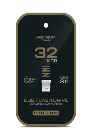 Premium 32 GB Mini USB 3.1 Metal Gövde Ultra Hızlı Flash Bellek Data Traveler