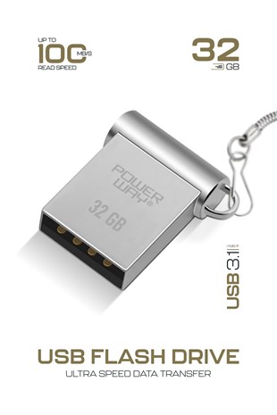 Premium 32 GB Mini USB 3.1 Metal Gövde Ultra Hızlı Flash Bellek Data Traveler